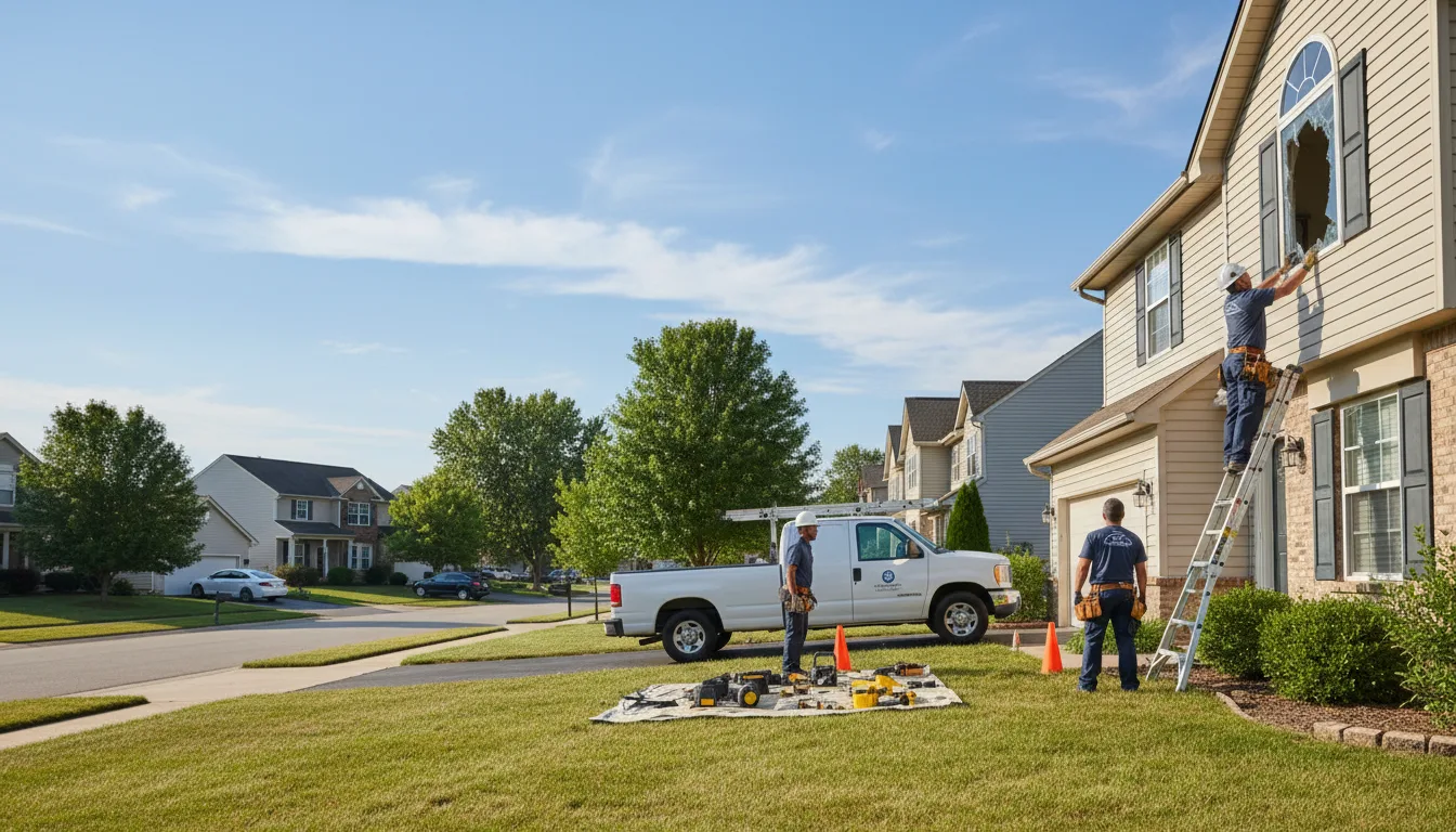Expert window installer providing residential service in Ruso, ND